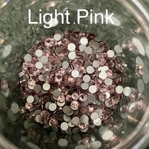 Ss20 Light Pink Flatback Rhinestones